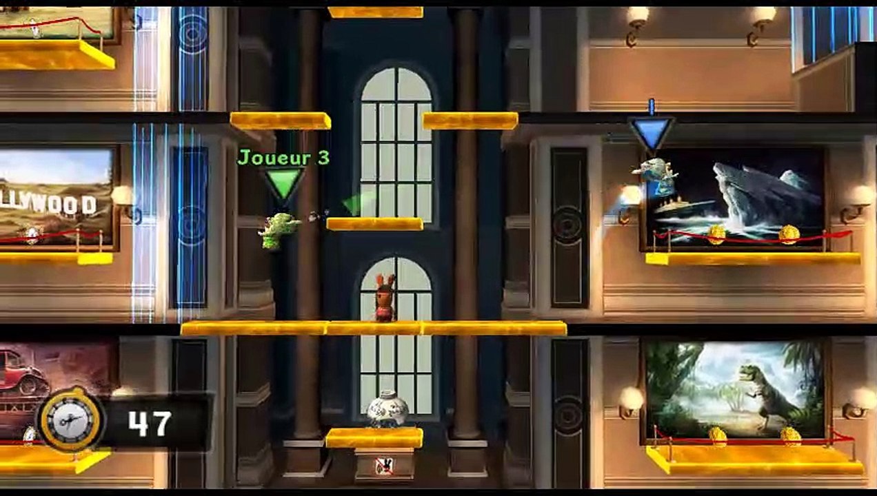 The Lapins Crétins : Retour vers le passé online multiplayer - wii