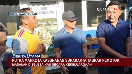 Tabrak Pemotor, Putra Mahkota Keraton Solo Selesaikan Masalah Secara Kekeluargaan