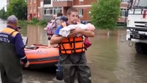 La Russia orientale travolta da piogge intense e inondazioni