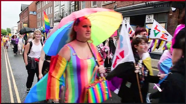 Crowds flock to attend Wigan Pride 2023