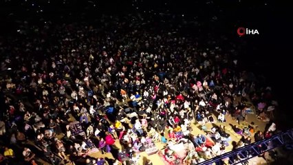 Perseid meteor yağmuruna tanıklık etmek isteyen binlerce kişi bir araya geldi