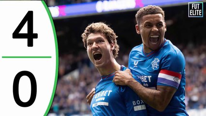 Rangers vs Livingston 4-0 Extended Highlights & Goals 2023