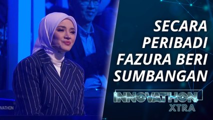 Fazura Secara Peribadi Memberi Sumbangan Kepada Peserta  | INNOVATHON Extra