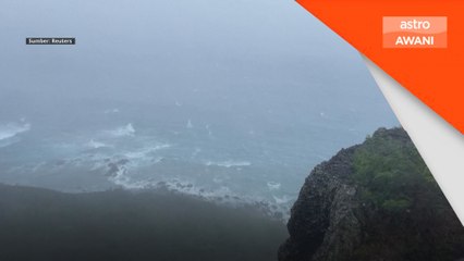 Taufan Lan hampiri Kepulauan Ogasawara Jepun