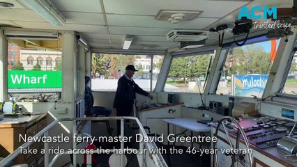Newcastle ferry master David Greentree - Newcastle Herald - 13/8/23