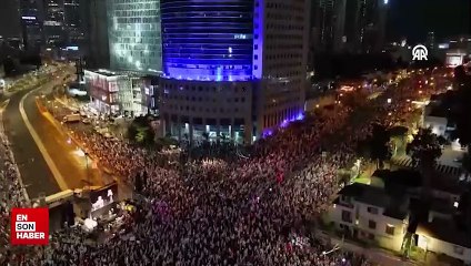 İsrail'de protestolar 32. haftada da devam etti