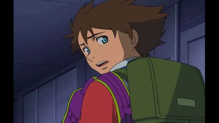 Eureka Seven - Renton leaves the Swan