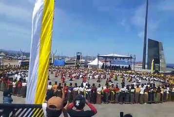 Ritual Randang Lingko di Festival Golo Koe Labuan Bajo