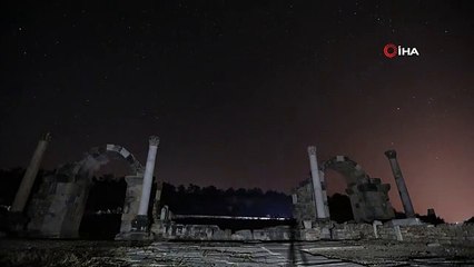 3 bin yıllık Stratonikeia antik kentinde meteor yağmuru şöleni