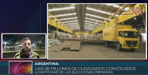 Download Video: Casi 36 millones de argentinos están convocados a votar en elecciones primarias