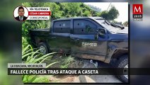 Ejecutan a policía durante ataque armado en La Huacana, Michoacán