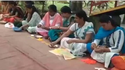 बैतूल: बॉर्डर पर तैनात सैनिकों के लिए भेजी जाएगी राखियां, बहनों ने बनाई 1275 राखिया