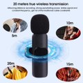 Wireless 3.5mm Lavalier Microphone Bluetooth 5.0