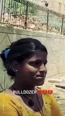 Muslim girl crying because the Hindus are break her dream and house