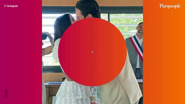 PHOTOS Marina Kaye a épousé son chéri Grégory : la divine mariée... en robe pas très traditionnelle !