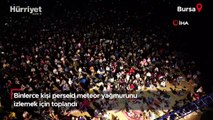 Bursa'da meteor yağmuru için binlerce kişi bir araya geldi