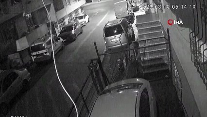 Esenyurt'ta Örümcek Adam Gibi Hırsızlık