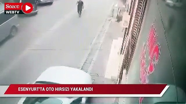 İstanbul'daki oto hırsızlık olayları. Çok sayıda suç kaydı bulunan 1 şüpheli tutuklandı