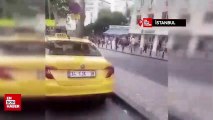 İstanbul’da müşteri seçen taksici