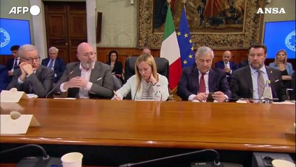 Meloni: "Bonaccini cerca visibilita' su alluvione". E' scontro