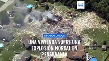 Estados Unidos | Una fuerte explosión en una casa deja varios muertos y heridos