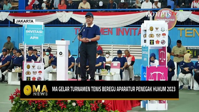 Sambut HUT Ke-78 RI. Mahkamah Agung Gelar Turnamen Tenis Beregu Aparat Penegak Hukum 2023! - MA NEWS