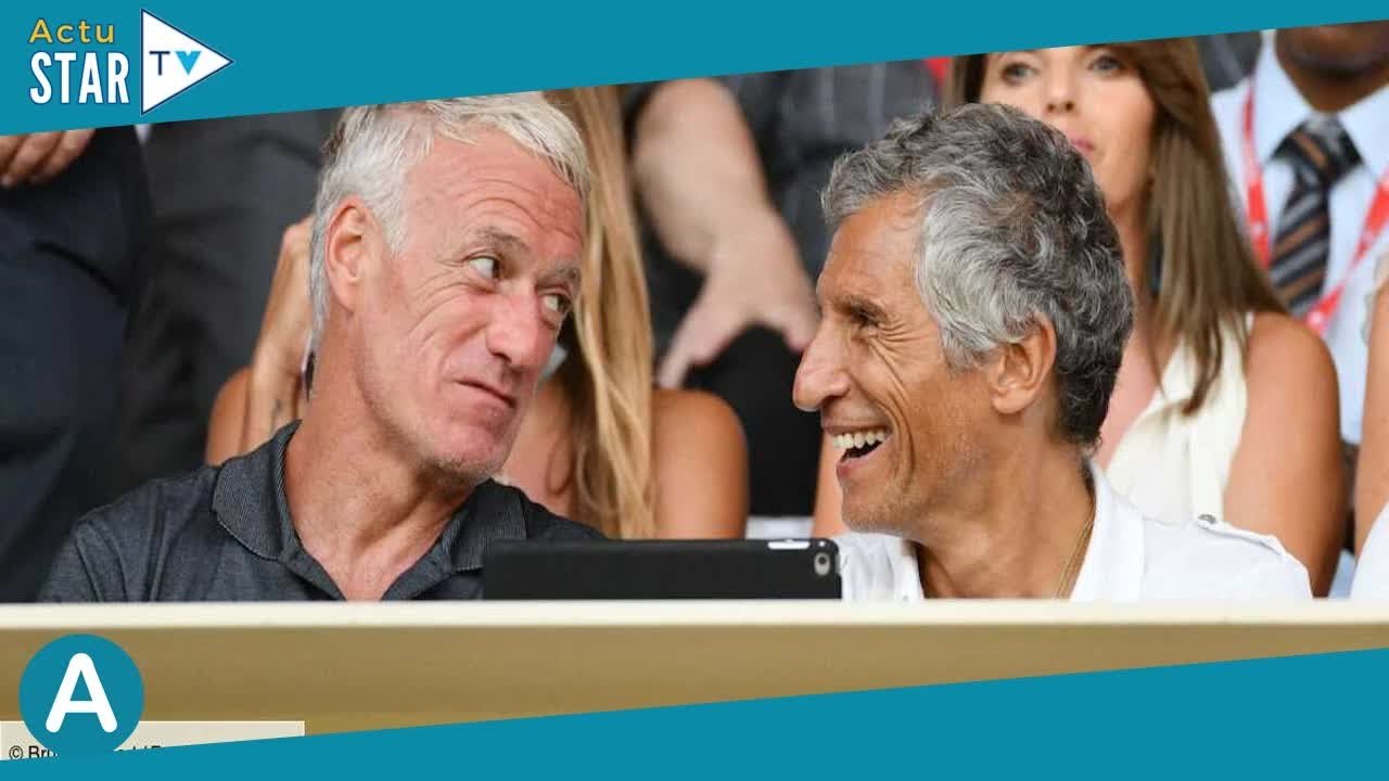 Nagui et Didier Deschamps prennent la pose après une « soirée exceptionnelle » entre amis