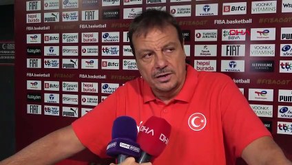 Ergin Ataman: Seyircinin de desteğiyle galibiyet serisine devam edeceğimizi düşünüyorum