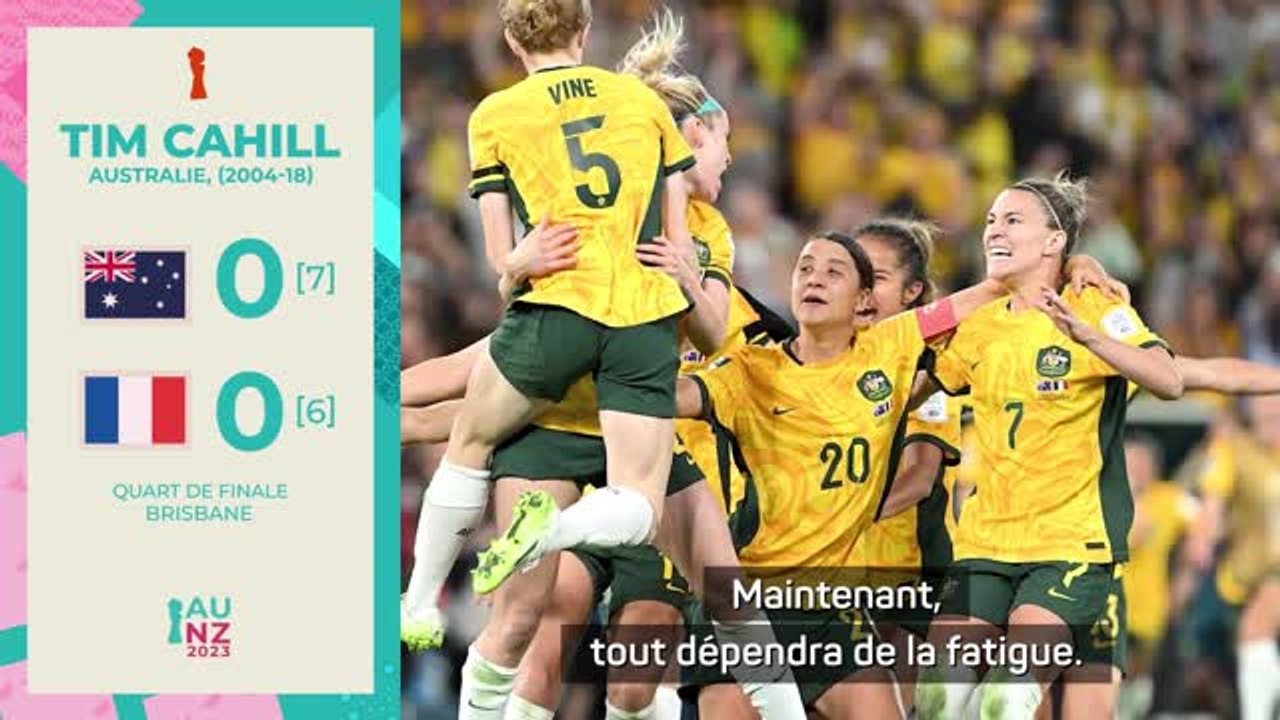 Australie - Cahill : "La France était l'opposition la plus forte"