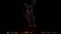 Pokemon characters illuminate Japan skies during 2023 world championships