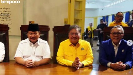 Dapat Dukungan Golkar dan PAN, Prabowo Akan Berdiskusi Soal Cawapres