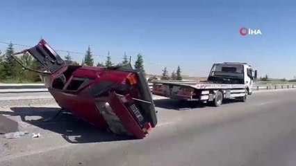 Afyonkarahisar'da Otomobil Kazası: 3 Kişi Yaralandı