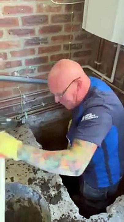 Worker Takes the Plunge