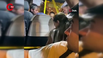 Minibüs şoförü kadın yolcuyu araçtan kovdu