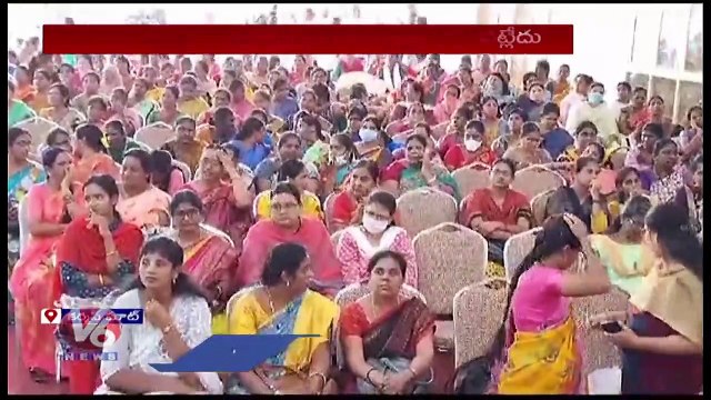 JAC Leaders Slam CM KCR Over Regularization Of Outsourcing Employees _ V6 News