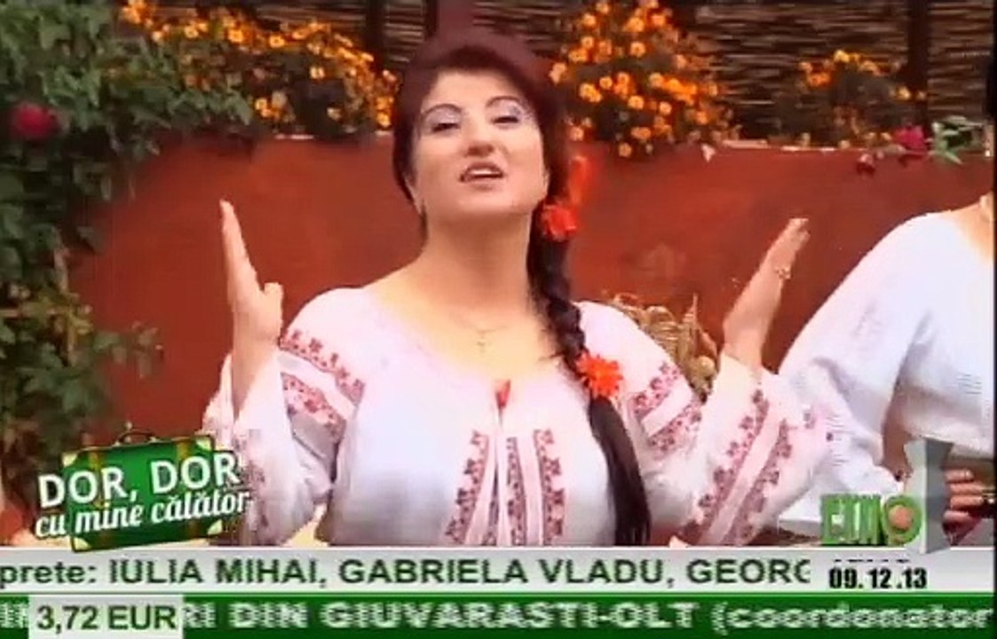 Doinita Fluturu Carp - Mai, badita, Ionita & Puneti-mi, floarea pe cap (Dor, dor cu mine calator - ETNO TV - 09.12.2013)