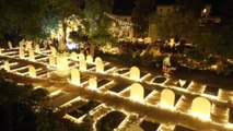 La necrópolis protestante más antigua de España revive en las noches de verano