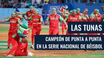 Las Tunas campeón de la pelota cubana de punta a punta