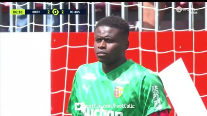 Romain Del Castillo Goal - Brest 3-2 Lens #Ligue1