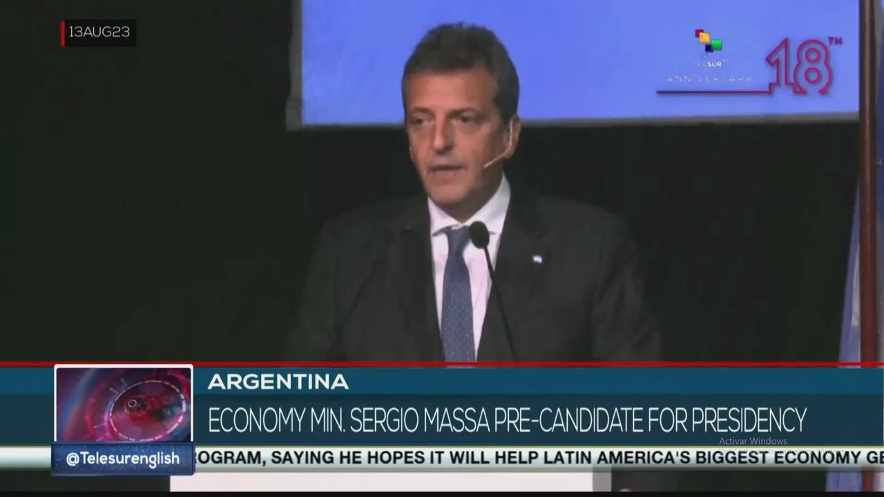 Sergio Massa and Juan Grabois represent "Unión por la Patria" in PASO 2023