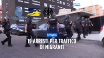 Spagna, 19 arresti: sono accusati di traffico di migranti