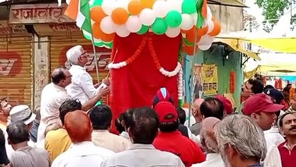 Shaheed Devendra Soni's statue unveiled