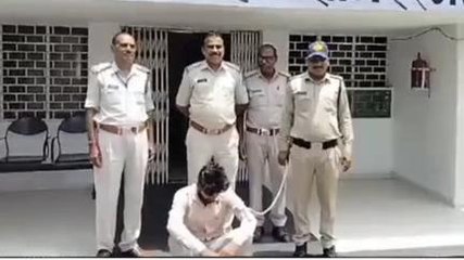 सागर: गांजा तस्कर चढ़ा पुलिस के हत्थे, आरोपी पर एनडीपीएस के तहत किया मामला दर्ज