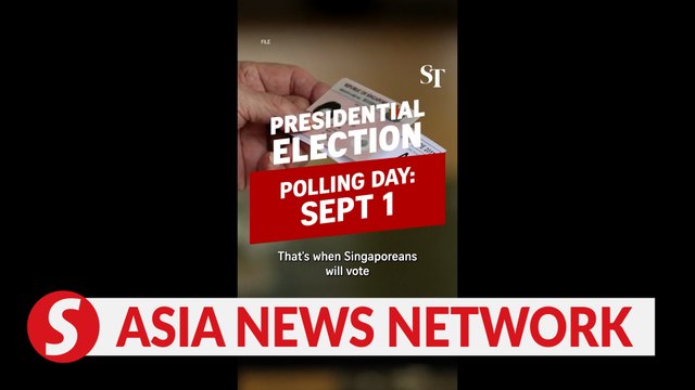 The Straits Times | Singapore presidential election 2023: Countdown to polling day