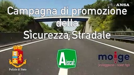 Polizia, Aiscat e Moige insieme per la sicurezza stradale