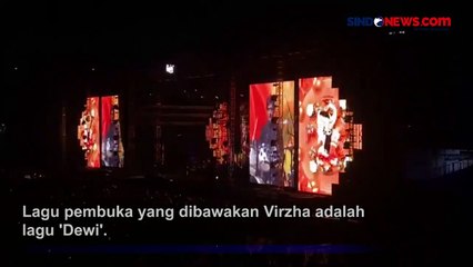 Virzha Nyanyikan Tiga Lagu Hits di Konser DEWA 19 All Star