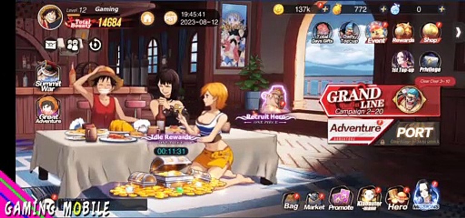 One Piece New World - Official Launch Gameplay (Android iOS)
