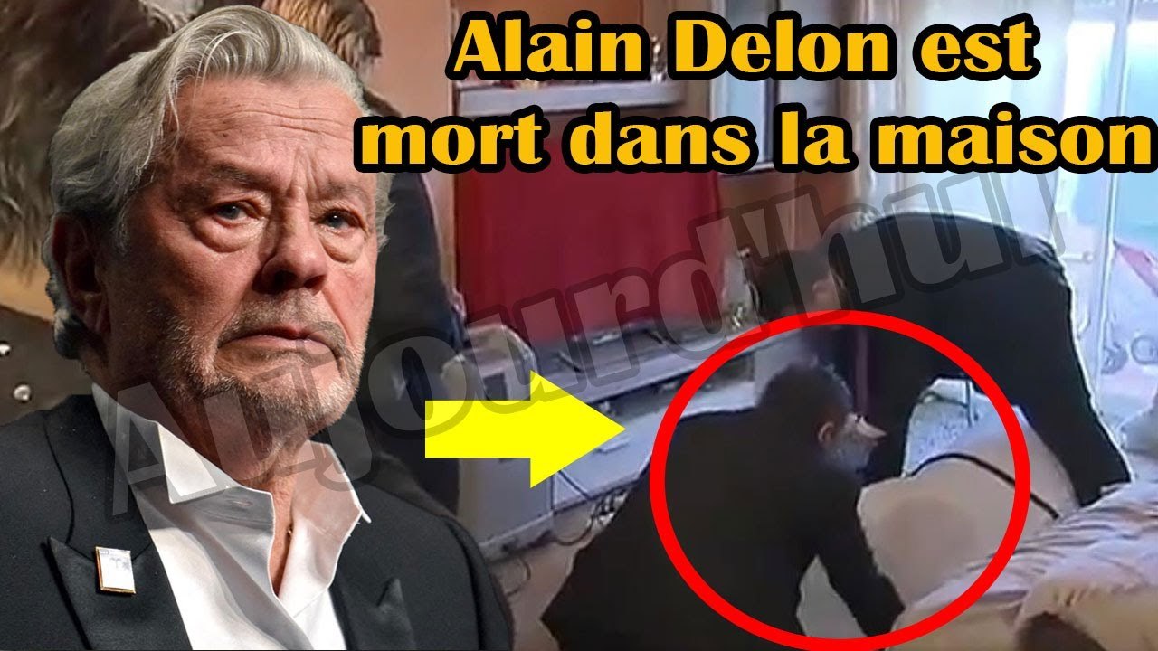  Anthony Delon a fondu en larmes en voyant Alain Delon allongé inconscient dans sa maison de Douchy