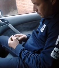 grenade explosion in car