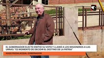 El gobernador electo emitió su voto y llamó a los misioneros a las urnas “Es momento de decidir el destino de la Patria”